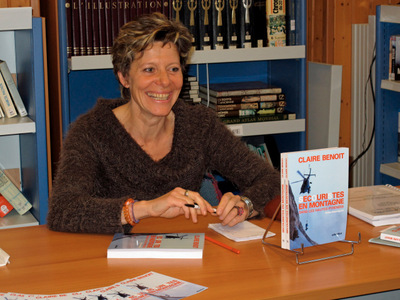 secours en montagne Claire Benoit